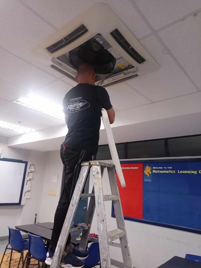CSGB AIRE COOLED AIRCON AND REFRIGERATION SERVICES work photo